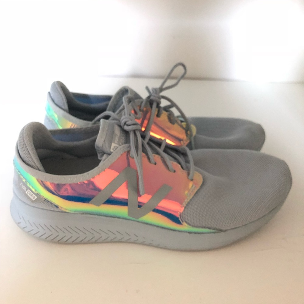 New balance holographic sneakers
